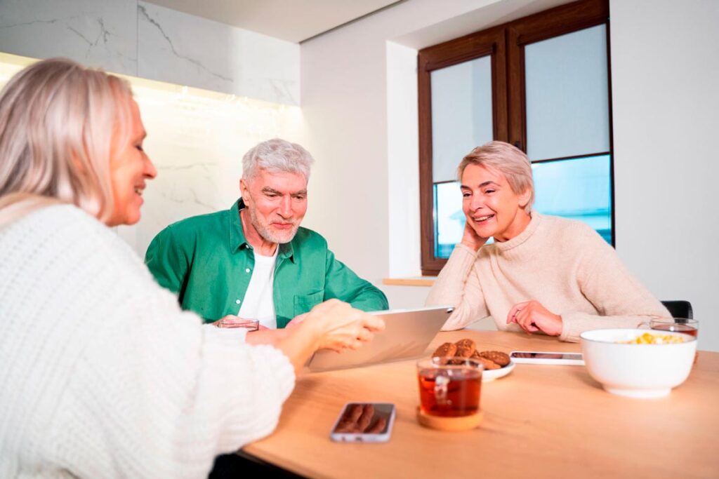 close up smiley senior people 1200